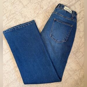 Love Trends Blue Wide Leg Jeans